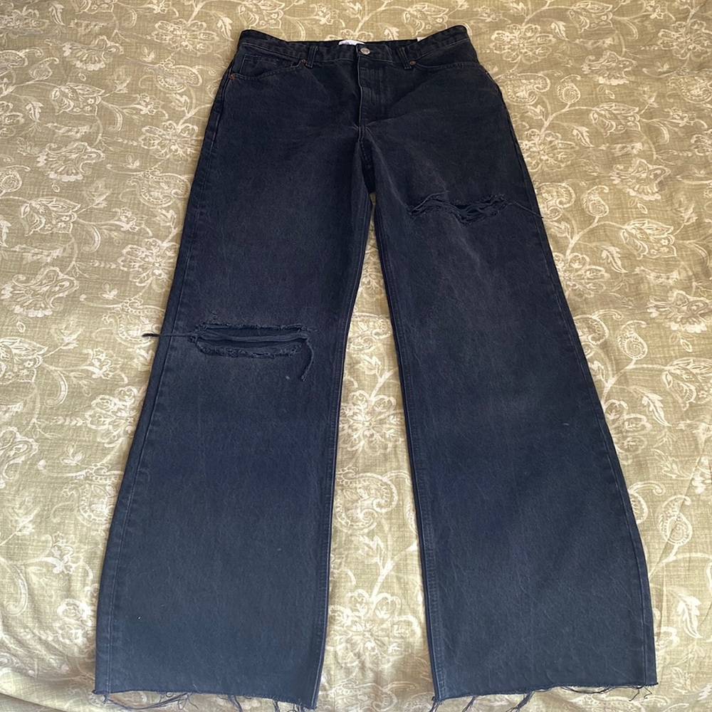 Zara Hi-Rise Full Length Jeans